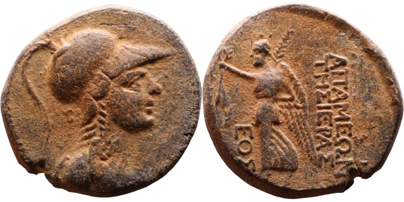 Syria: Apameia ad Orontem Semi-autonomous issue. (I Century BC) Bronze coin. Obv...