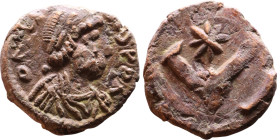 Uncertain imperia IV – l V century bronze nummus.