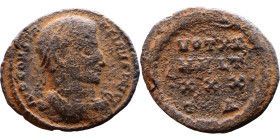 Constantinus I (306-337) follis. Obv: Cuirassed bust of emperor Rev: VOT XX MVLT XXX