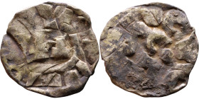 Italy: Lucca 1039-1125. Denari. Obverse: INPERATOR/ Monogram. Reverse: ENRICVS