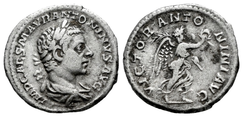 Elagabalus. Denarius. 218-219 AD. Rome. (Ric-IV 156). (Bmcre-37). (Rsc-289). Anv...