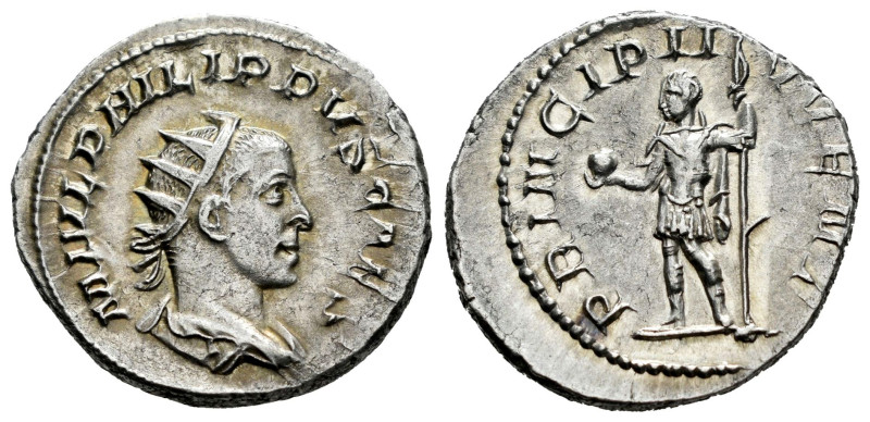 Philip II. Antoninianus. 244-246 AD. Rome. (Ric-IV 218d). (Rsc-48). Anv.: M IVL ...