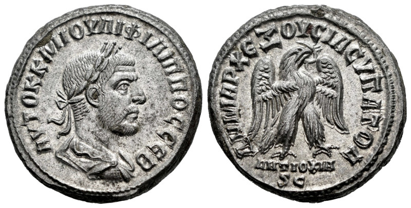 Philip II. Seleucis and Pieria. Tetradrachm. 248-249 AD. Antioch. (Prieur-474). ...