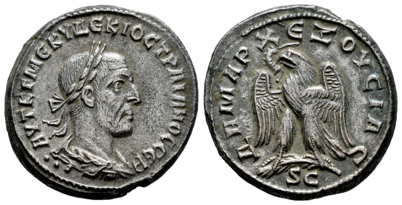 Trajan Decius. Seleucis and Pieria. Tetradrachm. 249-251 d.C. Antioch. (McAlee-1...