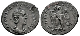 Herennia Etruscilla. Seleucis and Pieria. Tetradrachm. 249-251 AD. Antioch. Group 2. (McAlee-1166). (Prieur-604ff). (RPC-IX, 1629). Anv.: ЄPЄNNIA ЄTPO...