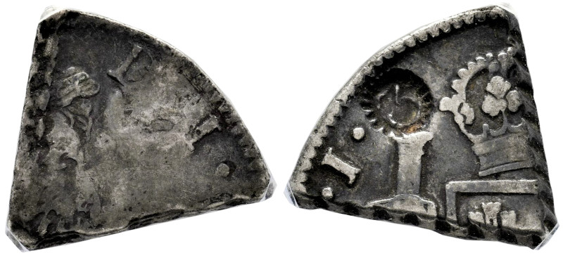 Curaçao. 3 reales. ND (1819-25). (Km-29). Ag. 4,74 g. Associated with local ordi...