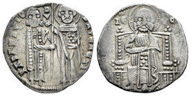 Italy. Venice. Francesco Dandolo (1328-1339). Grosso. (Paolucci-2). (Mont-75). Ag. 1,90 g. Choice VF. Est...60,00. 

Spanish description: Italia. Ve...