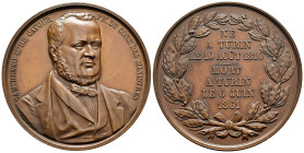 France. Medal. 1861. Au. 69,84 g. Camilo Bens, Conde de Cavour. Primer consejo de Ministros. 52 mm. XF. Est...40,00. 

Spanish description: Francia....