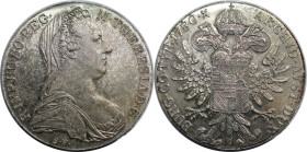 RDR – Habsburg – Österreich, RÖMISCH-DEUTSCHES REICH. Maria Theresia (1740-1780). Taler 1780 SF. Silber. Stempelglanz