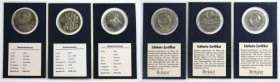 Deutsche Münzen und Medaillen ab 1945, Lots und Sammlungen. 20 Mark 1972, "Friedrich von Schiller", Jaeger 1537, Bestell-Nr.: DDR 519, Vz. 5 Mark 1988...