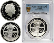 Weltmünzen und Medaillen, Australien / Australia. "Batavia". 5 Dollars 2015. 31,1 g. 0.999 Silber. 1 OZ. KM 3123. PCGS PR69DC