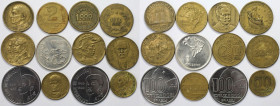 Weltmünzen und Medaillen, Brasilien / Brazil, Lots und Sammlungen. Lot von 12 Münzen 1922 - 1988. Bild ansehen Lot