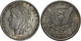 Weltmünzen und Medaillen, Vereinigte Staaten / USA / United States. Morgan Dollar. 1 Dollar 1884 O. Silber. Vorzüglich, kl. Kratzer