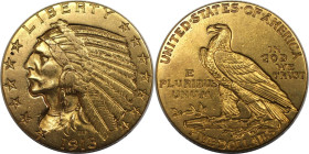 Weltmünzen und Medaillen, Vereinigte Staaten / USA / United States. 5 Dollars 1913. Gold. Fr. 148. Vorzüglich