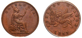 Greece, Ionian Islands, British Administration, 1809-1863. Lepton, 1857 (KM34).

Graded MS63BN PCGS.