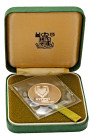 Cyprus, Republic, 1960-. AR Proof 500 Mils, 1975, Hercules (KM44a; Fitikides 152P).

Uncirculated proof (sealed), accompanied with original box.