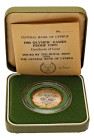 Cyprus, Republic, 1960-. AR Proof 500 Mils, 1980, Summer Olympic Games in Moscow (KM49a; Fitikides 158P).

Uncirculated proof with extraordinary patin...