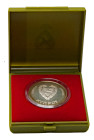 Cyprus, Republic, 1960-. AR Proof 500 Mils, 1981, World Food Day (KM51; Fitikides 159P).

Uncirculated proof, accompanied with original box.