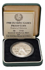 Cyprus, Republic, 1960-. AR Proof Pound, 1988, Seoul Olympic Games (KM61a; Fitikides 231P).

Uncirculated proof, accompanied with box and certificate ...
