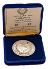 Cyprus, Republic, 1960-. AR Proof Pound, 1989, 70th Anniversary of the Save the Children Fund (KM64a; Fitikides 233P).

Uncirculated proof, accompanie...