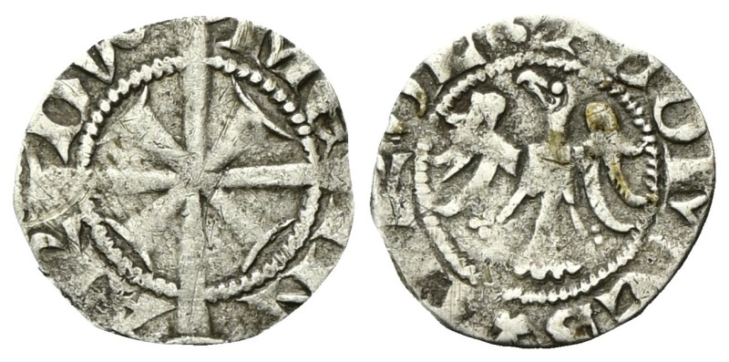 MERANO
Mainardo II Conte, 1271-1295.
Grosso Tirolino.
Ag
gr. 1,21
Dr. ME - ...