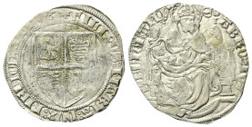 MILANO
Filippo Maria Visconti, Duca di Milano, 1412-1447.
Grosso da 2 Soldi.
Ag
gr. 2,37
Dr. +FILIPVS•MARIA•DVX•MEDIOLANI 3C. Scudo inquartato co...
