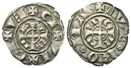 VERONA
Anonime dei primi Scaligeri, 1259-1329.
Grosso da 20 Denari.
Ag
gr. 1,29
Dr. Doppio giro di legenda. Quella esterna: + CI + VI + CI + VE. ...