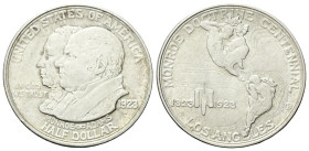 USA
Confederazione.
Half Dollar 1923, Monroe Doctrine Centennial.
Ag
Dr. Ritratti di James Monroe e John Quincy Adams, entrambi determinanti nella...