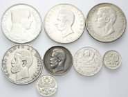LOTTI MULTIPLI
XIX- XX secolo
Lotto di 8 monete straniere in argento (Lettonia, Ecuador, Spagna, Romania, Russia), da esaminare.
Æ
Da MB a SPL