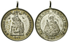 BOLOGNA
XX secolo.
Medaglia devozionale con la B. Vergine delle Grazie e S. Giuseppe.
Metallo Bianco 
gr. 5,70 mm 26
Dr. B V DELLE GRAZIE - DI BO...