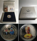 BRUNEI 3 Dollars 2004 ROYAL WEDDING Cu-Ni RRR! Never released for trade!