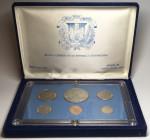 DOMINICAN REPUBLIC 1980 PROOF SET, RARE!