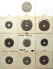 EAST AFRICA Collection of 10 coins 1910-1964, many in top condition!