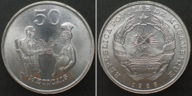 MOZAMBIQUE. 50 Meticais 1986 Alu UNC