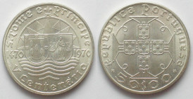 PORTUGUESE ST. THOMAS & PRINCE ISLAND 50 Escudos 1970 DISCOVERY silver UNC
