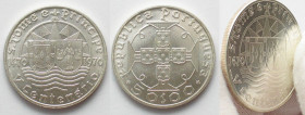 ST. THOMAS & PRINCE. Portuguese, 50 Escudos 1970, silver, Prooflike early strike