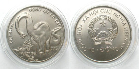 VIETNAM 10 Dong 1993 PREHISTORIC ANIMALS Diplodocus RARE!