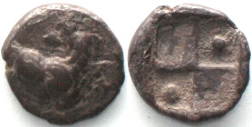 THRACE. Chersonesos, AR Hemidrachm, 400-350 BC, pellet & pellet