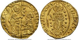 Chíos. Anonymous gold Imitative Ducat ND (1382-1400) MS62 NGC, Fr-2c. 3.47gm. Imitating a Venetian gold ducat of Antonio Venier. HID09801242017 © 2024...