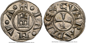 Genoa. Anonymous (type of Conrad III) Denaro ND (1139-1339) MS65 NGC, MEC- pg 874. 0.78gm. HID09801242017 © 2024 Heritage Auctions | All Rights Reserv...