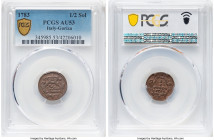 Gorizia. Joseph II copper 1/2 Soldo 1783 AU53 PCGS, KM22. HID09801242017 © 2024 Heritage Auctions | All Rights Reserved www.HA.com/TexasAuctioneerLice...