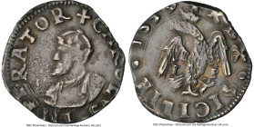 Naples. Charles V Tari 1539 XF45 NGC, Messina mint, MIR-300.2, Spahr-325/326. 2.66gm. HID09801242017 © 2024 Heritage Auctions | All Rights Reserved ww...