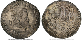 Naples. Philip II of Spain 1/2 Ducato ND (1556-98) XF Details (Environmental Damage) NGC, MIR-171.1. HID09801242017 © 2024 Heritage Auctions | All Rig...