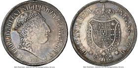 Naples & Sicily. Ferdinando I 120 Grana 1818 AU Details (Cleaned) NGC, Naples mint, KM281. Large head. HID09801242017 © 2024 Heritage Auctions | All R...
