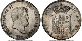 Naples & Sicily. Ferdinando II 120 Grana 1857 MS62 NGC, KM370, Dav-175. HID09801242017 © 2024 Heritage Auctions | All Rights Reserved www.HA.com/Texas...