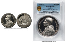 Papal States. Benedict XV silver Specimen "Asian Studies" Medal Anno IV (1917) SP63 PCGS, Rinaldi-112. 44mm. By Bianchi. HID09801242017 © 2024 Heritag...