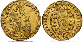 Venice. Francesco Molin gold Zecchino ND (1646-1655) UNC Details (Bent) NGC, KM212, Fr-1318. HID09801242017 © 2024 Heritage Auctions | All Rights Rese...