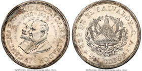 Republic "Founding of San Salvador" Colon 1925-Mo MS63 NGC, Mexico City mint, KM131. HID09801242017 © 2024 Heritage Auctions | All Rights Reserved www...