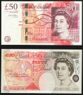 Great Britain Bank of England 50 Pounds ND (2006; 2015) Pick 388c; 393a Two Examples About Uncirculated-Crisp Uncirculated. 

HID09801242017