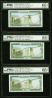 Lebanon Banque du Liban 5 Livres 1964 Pick 62a Three Examples PMG Gem Uncirculated 65 EPQ (2); Choice Uncirculated 64 EPQ. 

HID09801242017